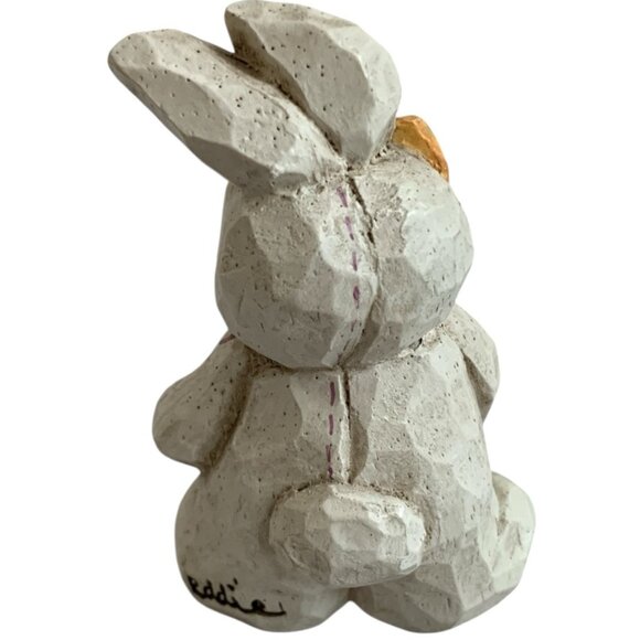 3” Eddie Walker Easter Bunny Rabbit Costume Vintage Figurine Easter Decor - Picture 6 of 6